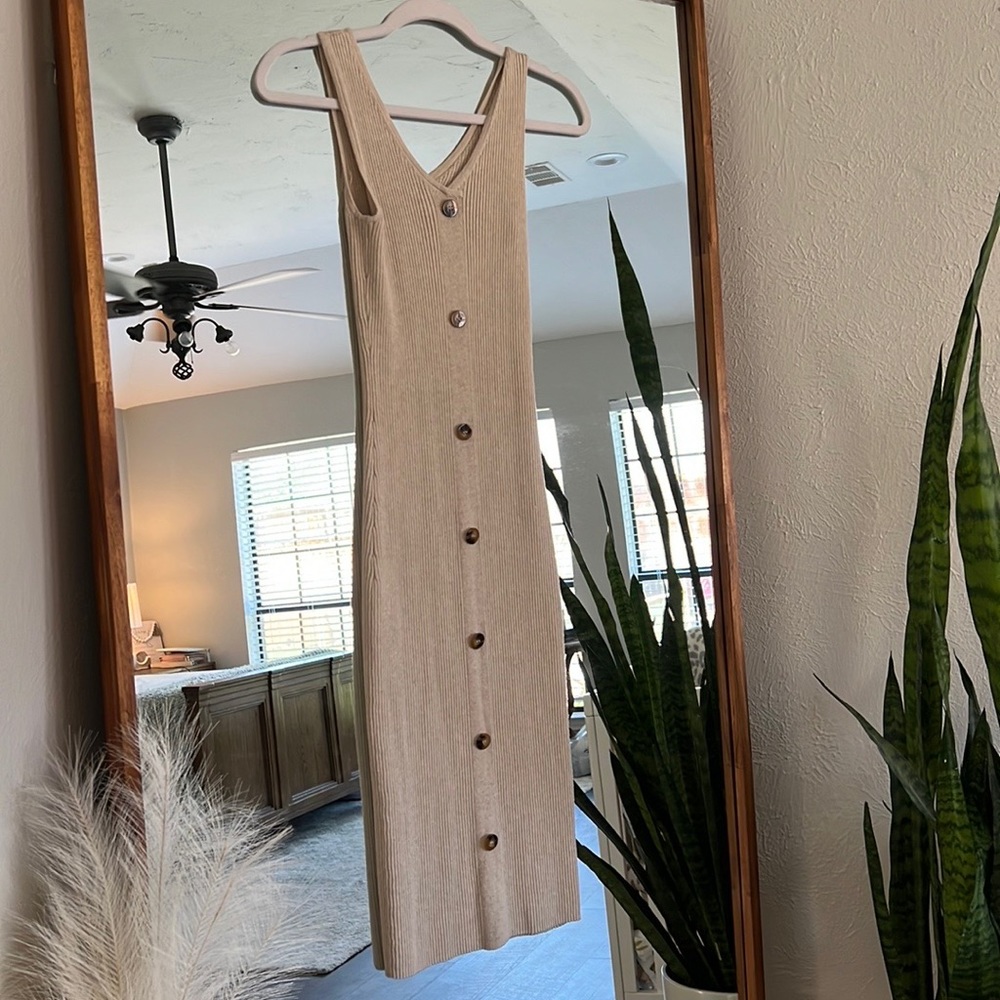 Knitted Nude Dress